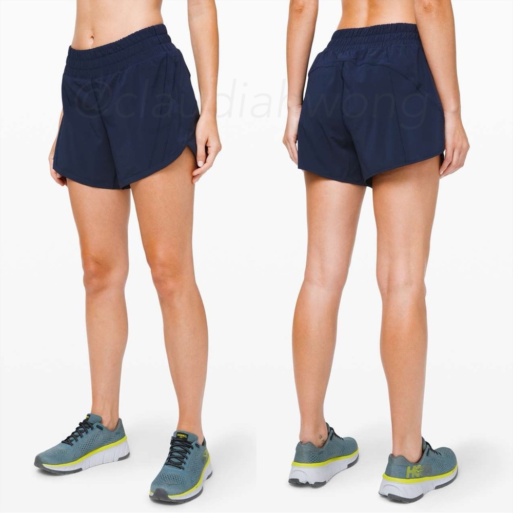LULULEMON Track That Short 5” in True Navy